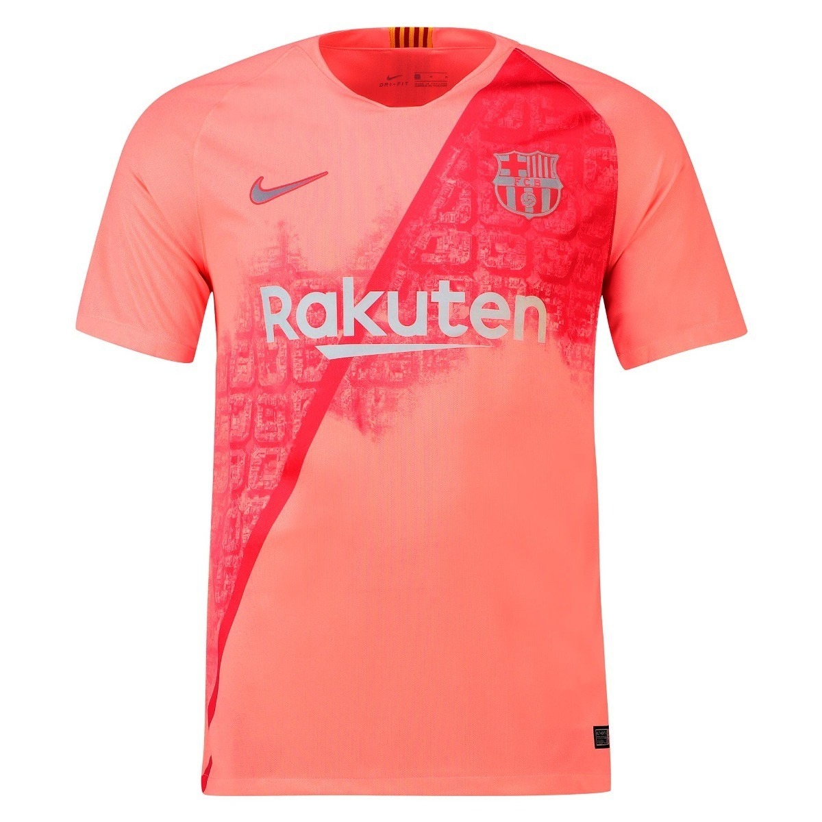 Camiseta Do Barcelona Rosa - Nike - 2018 / 2019 Frete ...