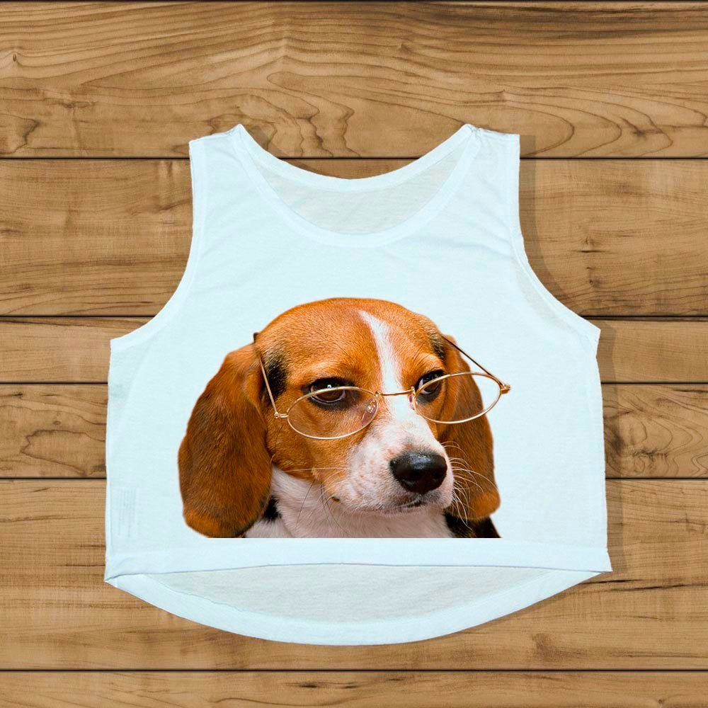 camisa beagle feminina