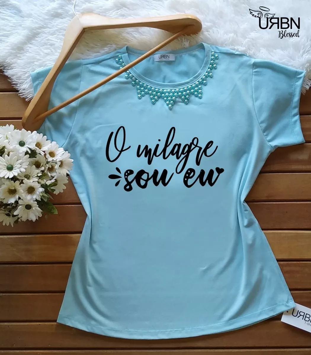 blusa feminina gospel