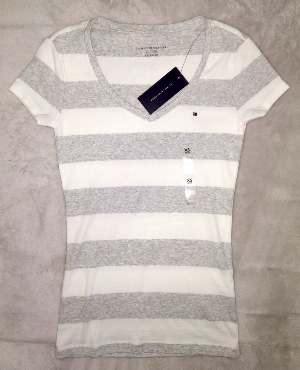 mover escavação Acima da cabeça e ombro blusa gola v feminina tommy - fariapalace.pt