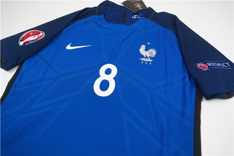 Camiseta Francia 2016 Vapor Match Home Uefa Eurocopa - S/ 190,00 en Mercado Libre