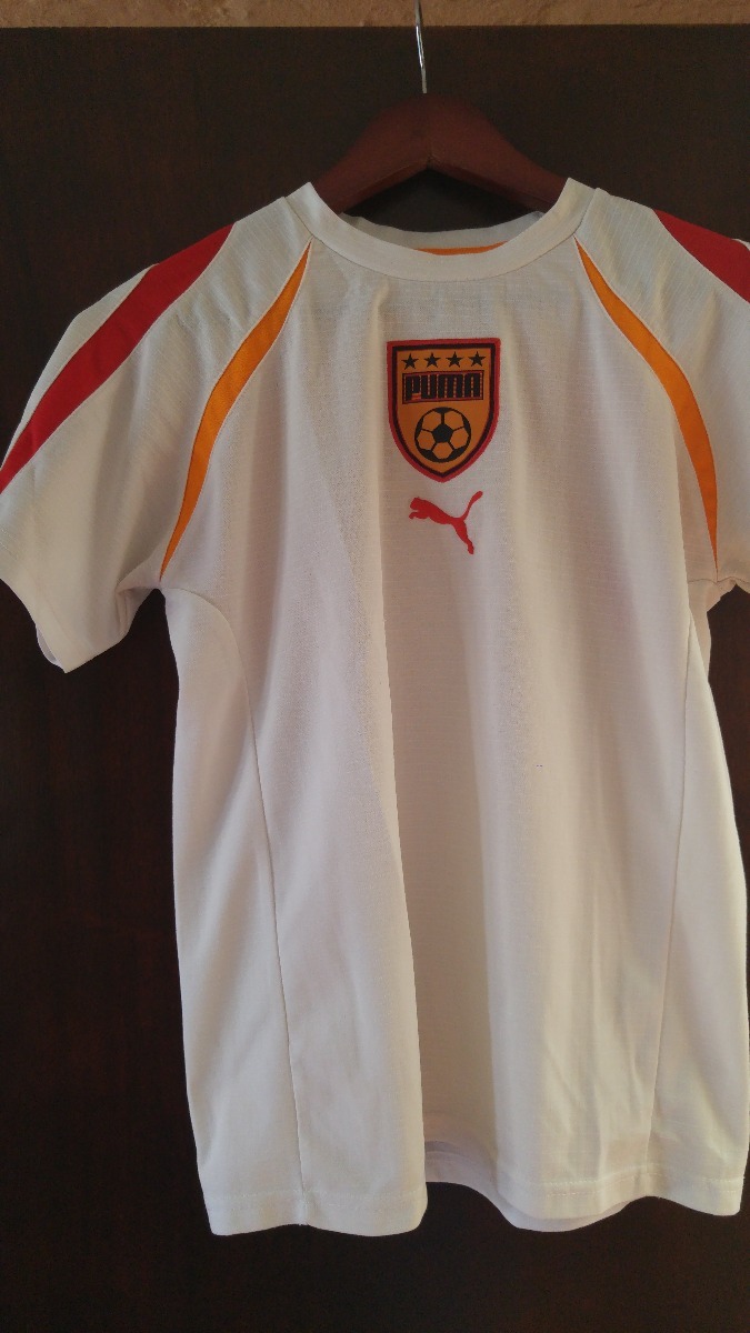 camiseta futbol blanca