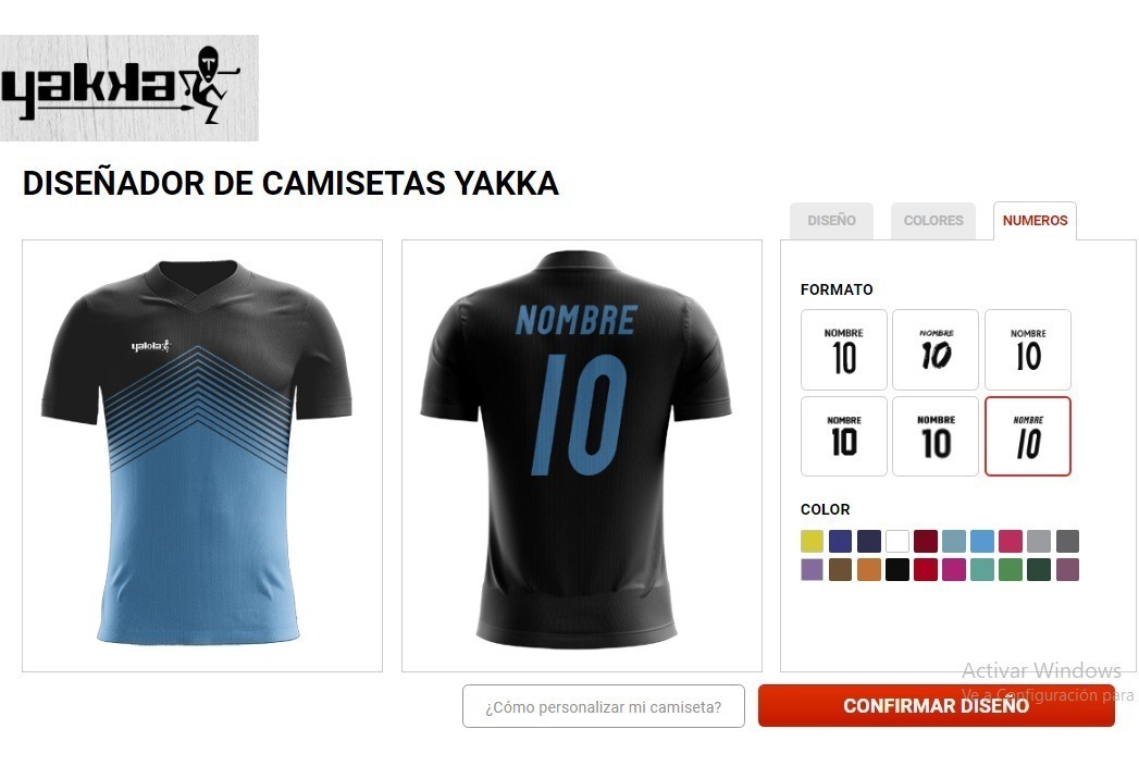 camisetas de futbol diseños personalizados