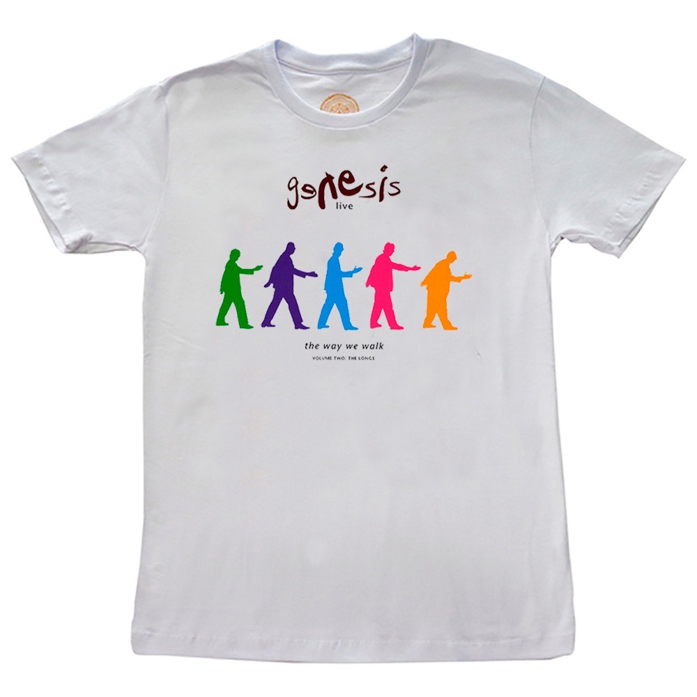camiseta genesis the way we walk rock phil collins musica r 68 90