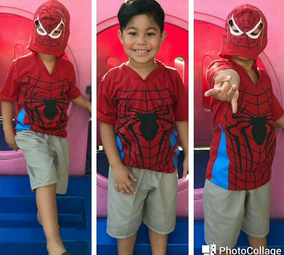 blusa do homem aranha com capuz