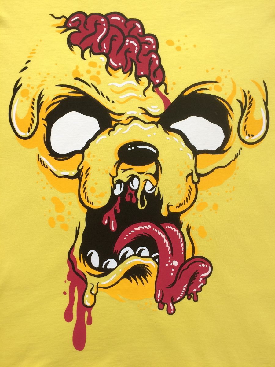 camiseta jake zumbi hora de aventura cartoon series desenhos r 59
