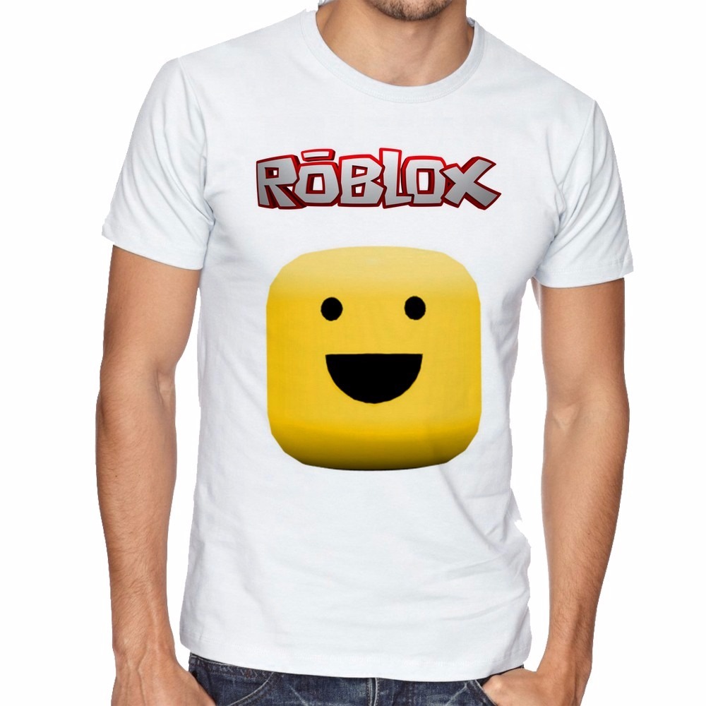 Camiseta Jogo Game Roblox Rosto Manga Curta Tamanho R 39 99 Em - foto de rosto roblox