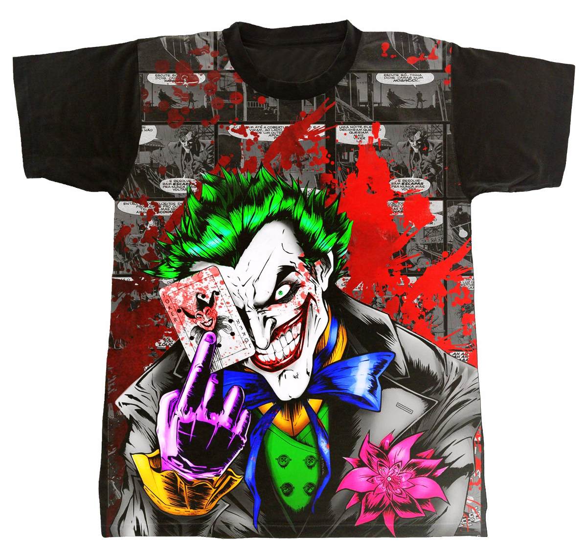 Camiseta Juvenil - Coringa Joker Carta - R$ 50,00 em 