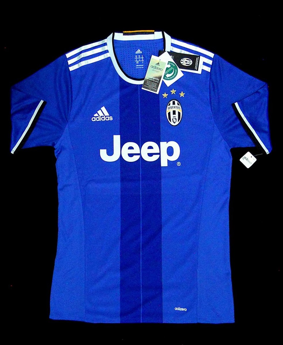 Camiseta Juventus Adizero Azul 2016 / 2017 Original - $ 165.000 en Mercado Libre
