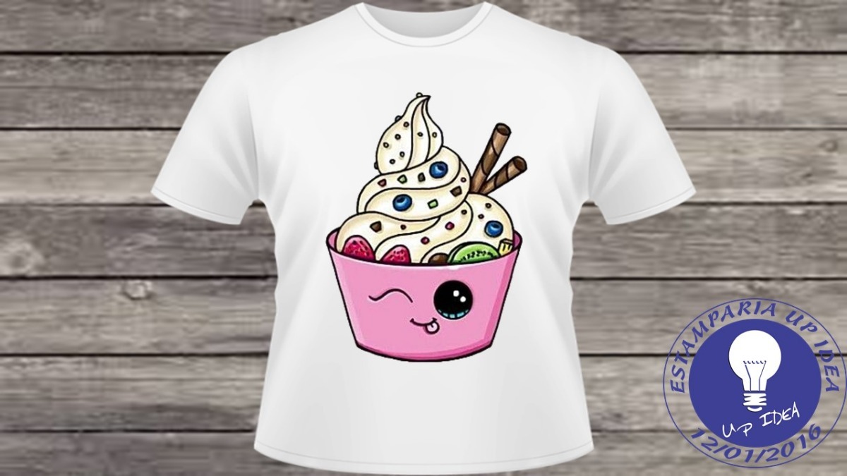 camiseta kawaii desenho fofos cod 5620 r 28 00 em mercado livre