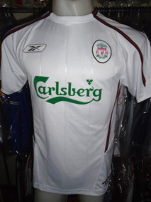 camiseta liverpool blanca