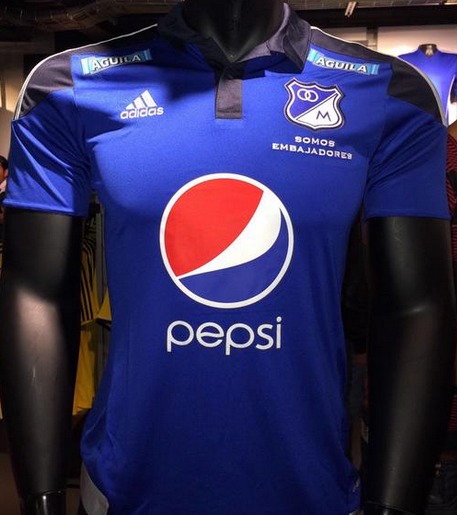 camiseta millonarios adidas