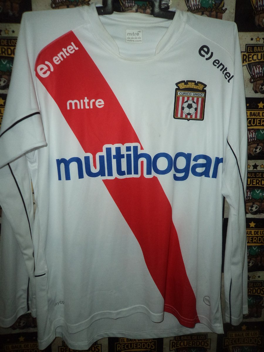 Camiseta Mitre Curico Unido De Chile - $ 850.00 en Mercado ...