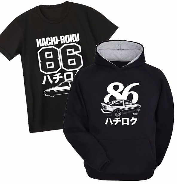 camiseta moletom initial d