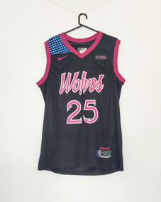 Derrick Rose Wolves - Indumentaria Camisetas, Remeras y Chombas Negro de Básquet en Mercado Libre Argentina