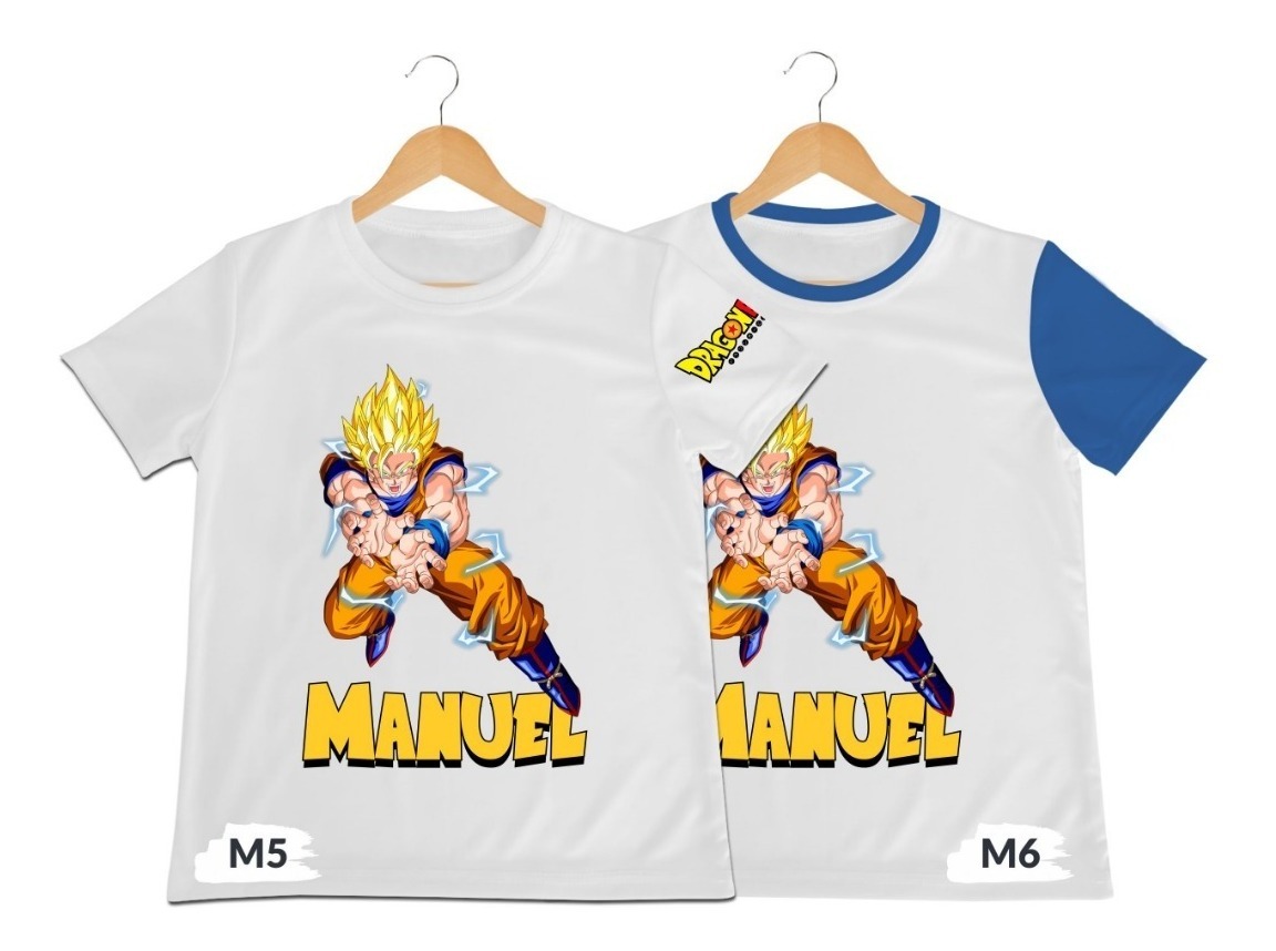 camisetas personalizadas dragon ball z