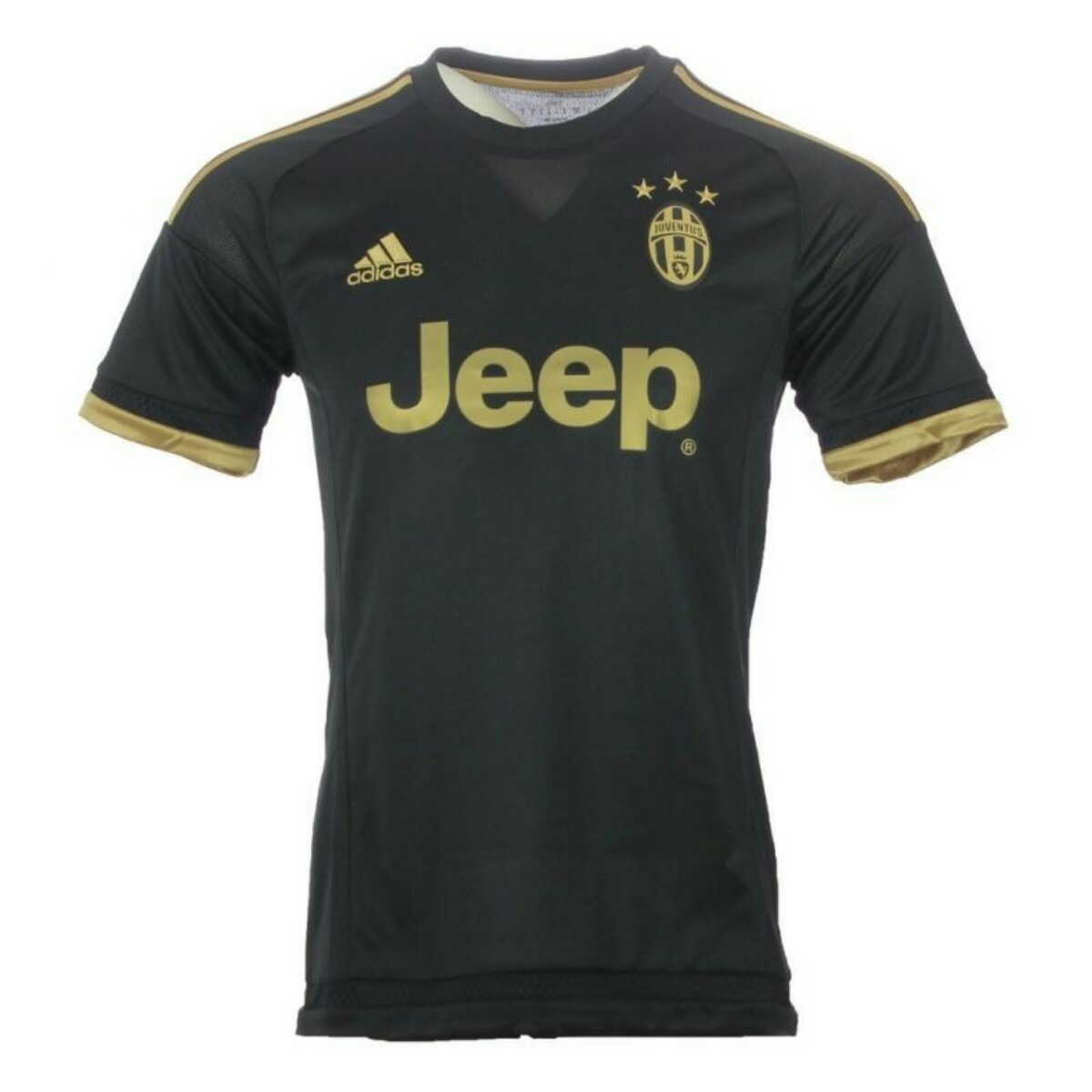 Camiseta Original Juventus Turin Negra Dorada Talla S Adi - S/ 200,00 en Mercado Libre