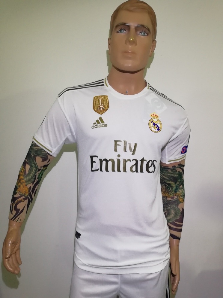 Camiseta Real Madrid 2019/2020 Champions League Match Local - $ 195.000 en Mercado Libre