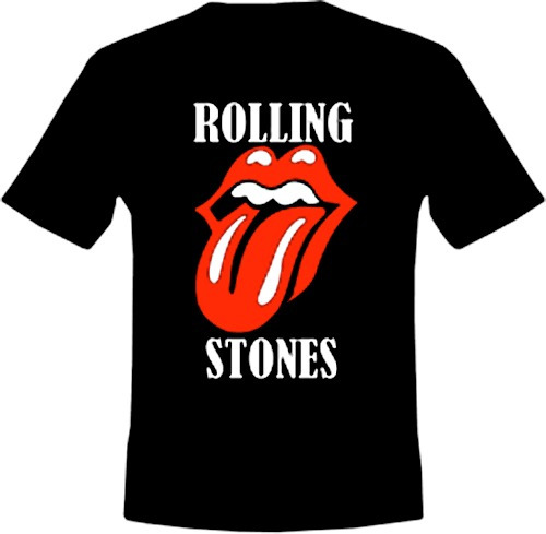 Camiseta Rolling Stones - R$ 30,00 em Mercado Livre
