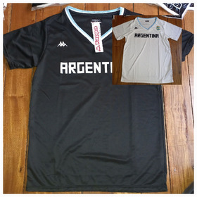 Camiseta Selección Argentina Básquet Entrenamiento Kappa