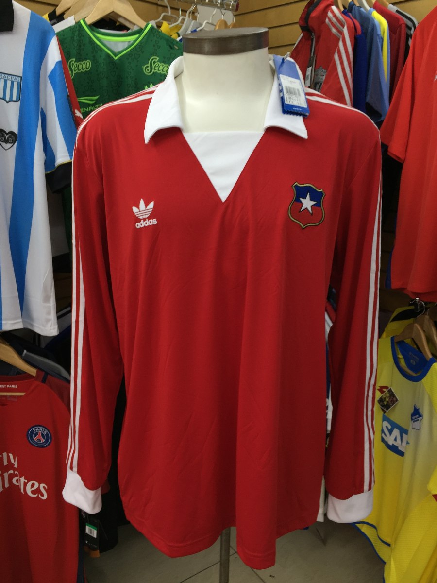 camiseta retro seleccion chilena