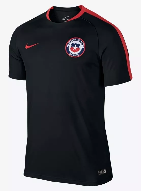 SANTIAGO BOXER | Camiseta Selección Chilena Nike Entrenamiento Negro  Original - $ 29.990