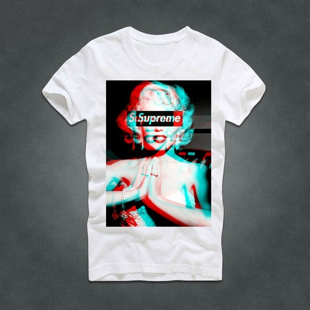 Camiseta Supreme Marilyn Monroe 3 Modelos Diferentes  - R$ 46,74