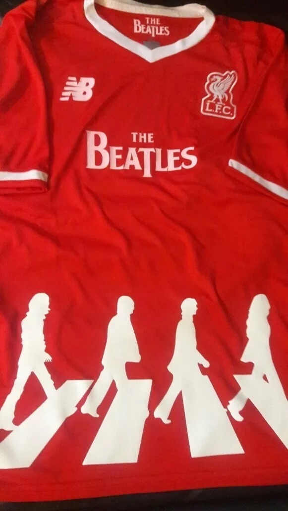 Hiee1e21 Camiseta De Liverpool Modelo The Beatles S 55 - beatles uniform shirt roblox