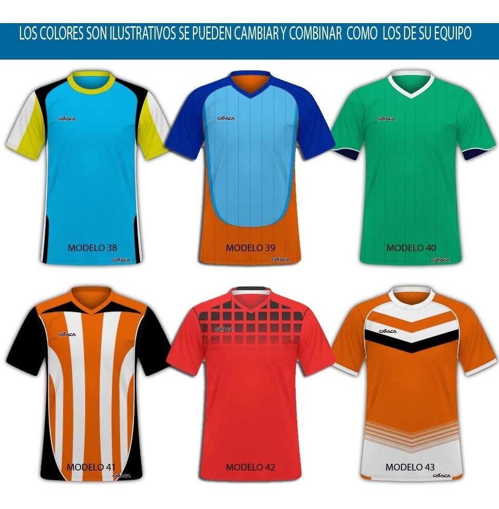 remeras de futbol para niños