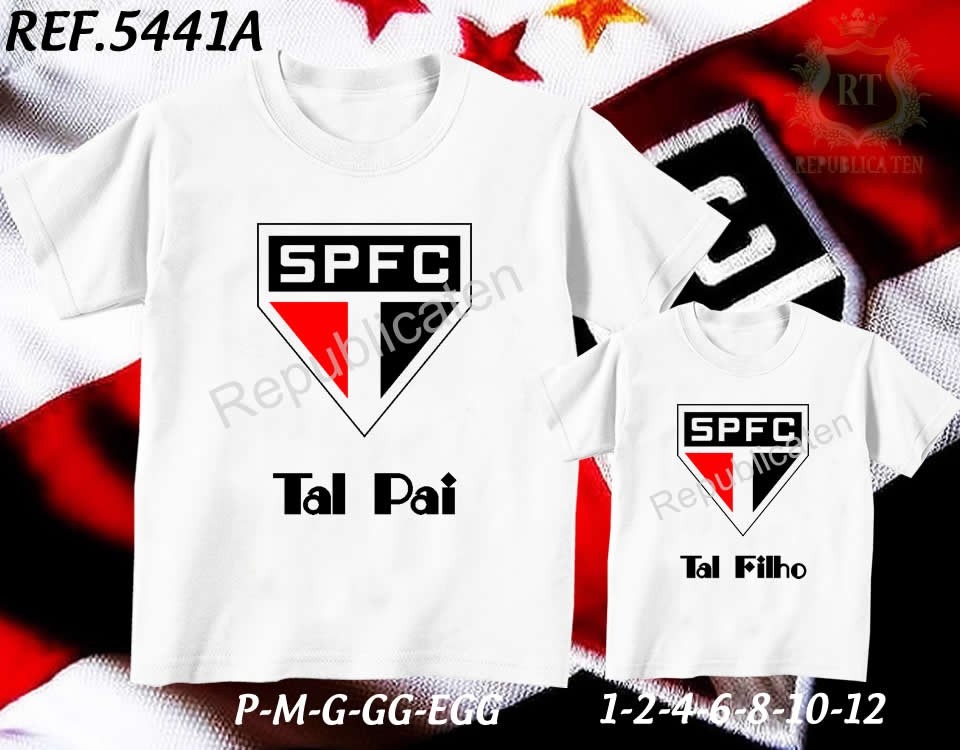 Camisetas Dia Dos Pais - Pai E Filho Palmeiras Camisetas Dia Dos Pais - Pai E Filho Palmeiras