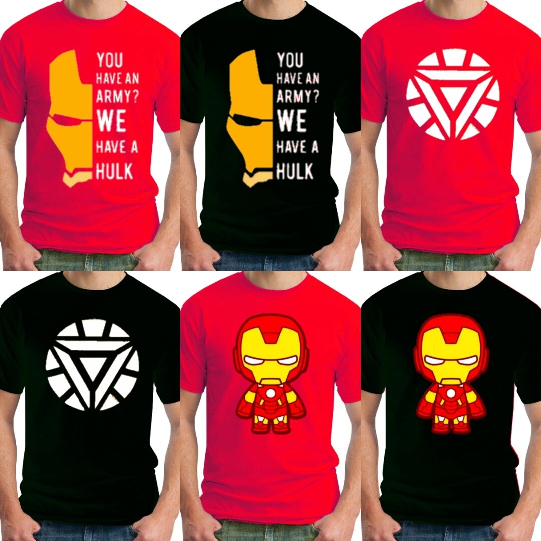 camisetas personalizadas super heroes