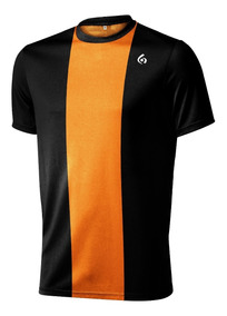 camisetas de futbol naranja y negro