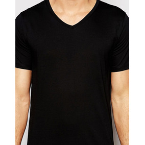 Camisetas Negras Cuello V Camisetas En Mercado Libre Colombia