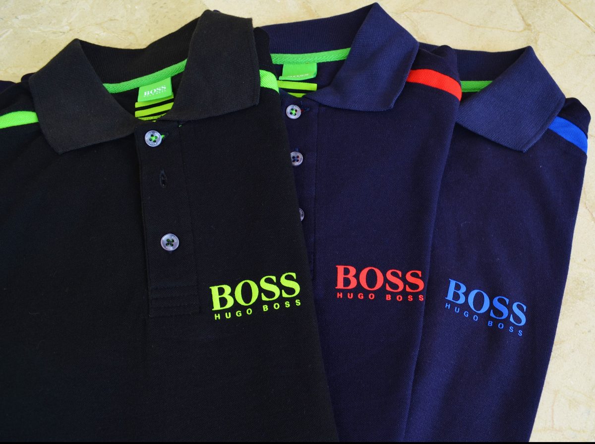 camiseta polo hugo boss original