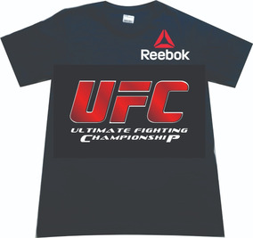 camiseta reebok ufc mujer blanco