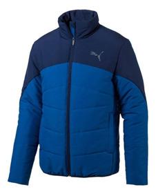 campera puma hombre azul