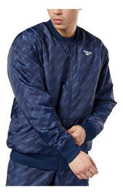 chaqueta reebok classic hombre amarillo