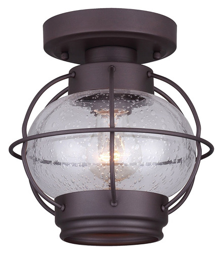 Canarm Ifm636a08orb Ltd Potter 1 Light Flush Mount Seeded Gl Canarm Ifm636a08orb Ltd Potter 1 Light Flush Mount Seeded Gl