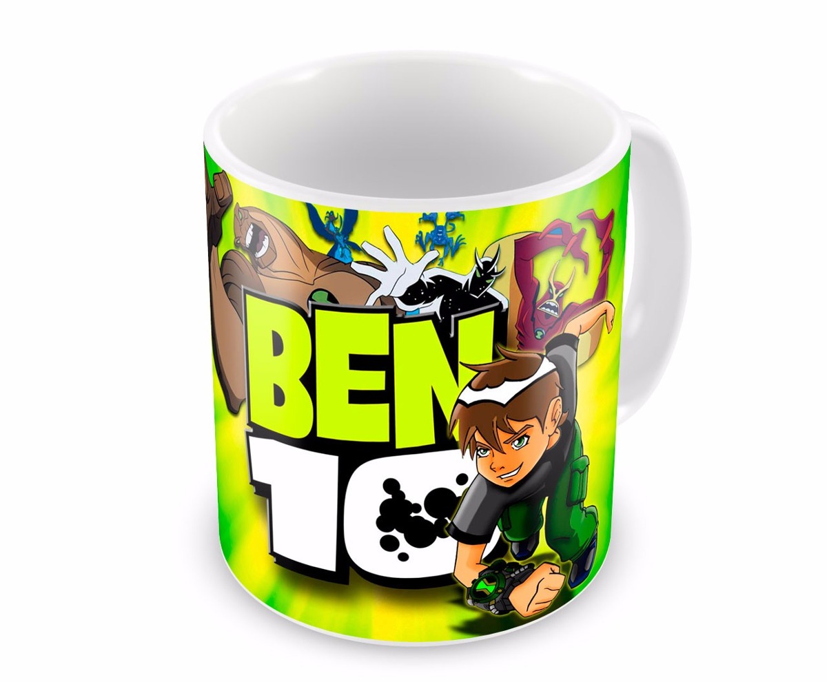 caneca de porcelana desenho animado ben 10 r 22 92 em mercado