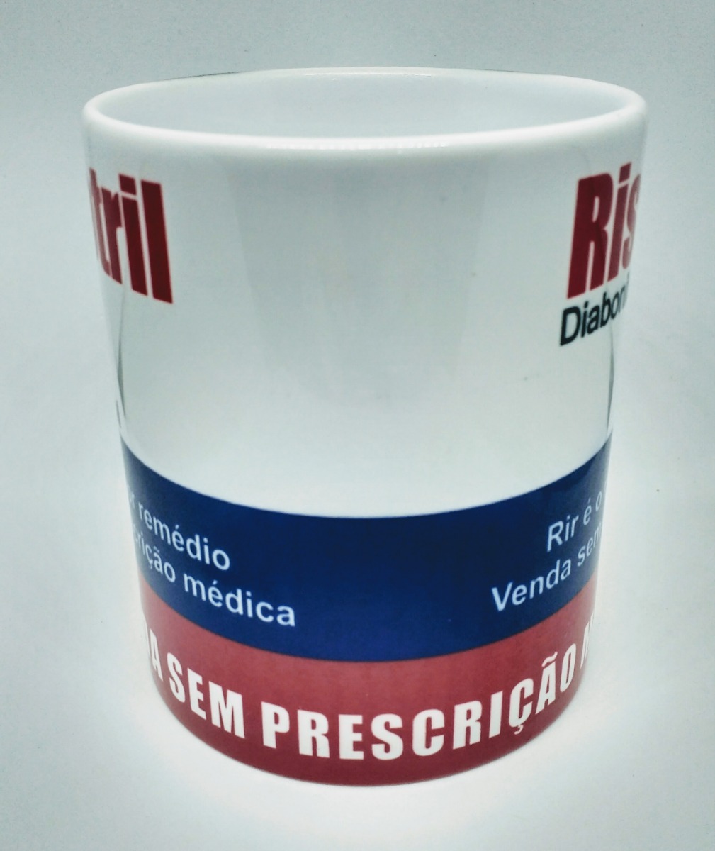 Download Caneca Em Porcelana Divertida Risotril - Remédio - - R$ 27,99 em Mercado Livre