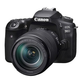 Canon Cámara Eos 90d Dslr Con Lente De 18-135mm