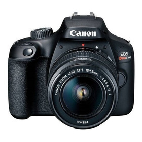 Canon Camara Eos T100 Dslr Con Lente De 18-55mm