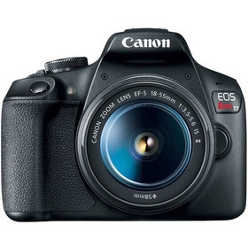 Canon Camara Eos T7 Dslr Con Lente De 18-55mm