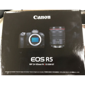 Canon Eos R5 45.0mp Mirrorless Camera - Black (rf 24-105mm 