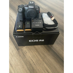 Canon Eos R6 20.1mp Mirrorless Camera - Black (body Only)
