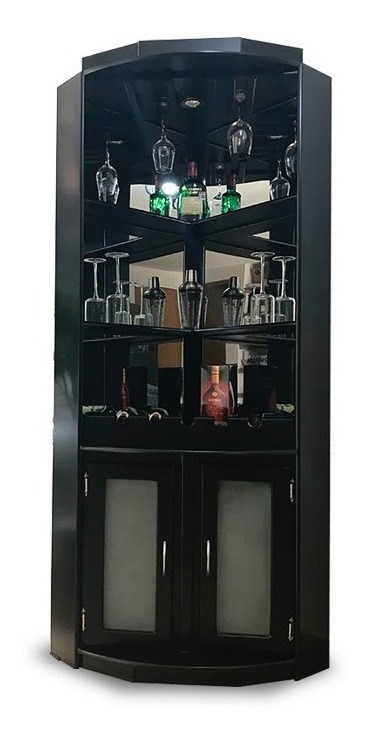 Cantina Moderna Muebles De Bar Minimalistas Mod Dublin - $ 3,939.00 en