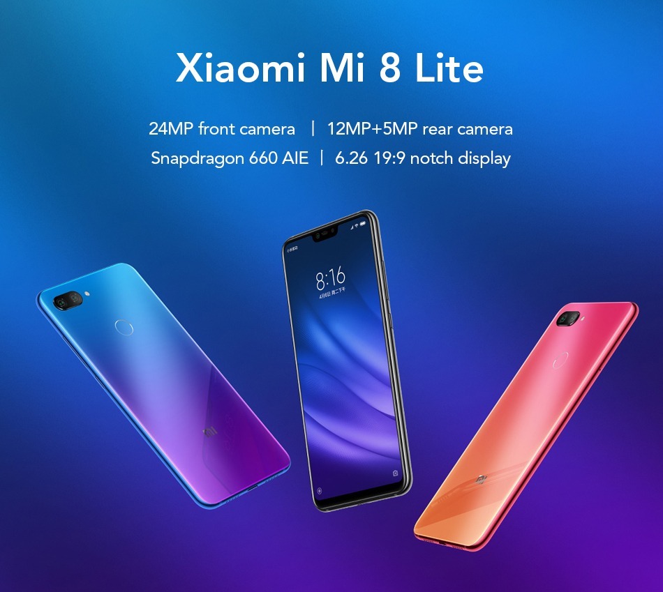 Capa Anti Impacto Celular Xiaomi Mi 8 Mi8 Lite + 1