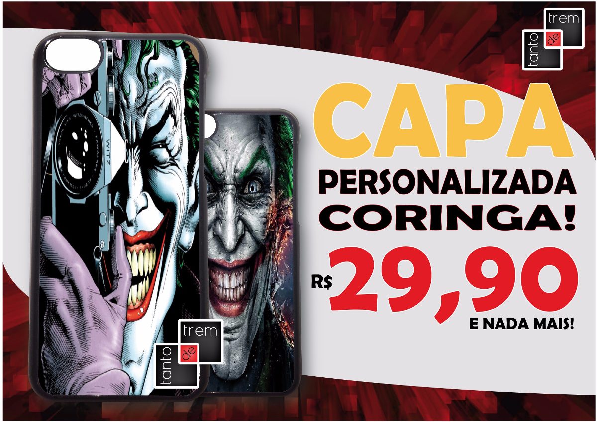 Capa Case Celular Coringa Asus Zenfone 5 6 2 Laser Go Capa Case Celular Coringa Asus Zenfone 5 6 2 Laser Go
