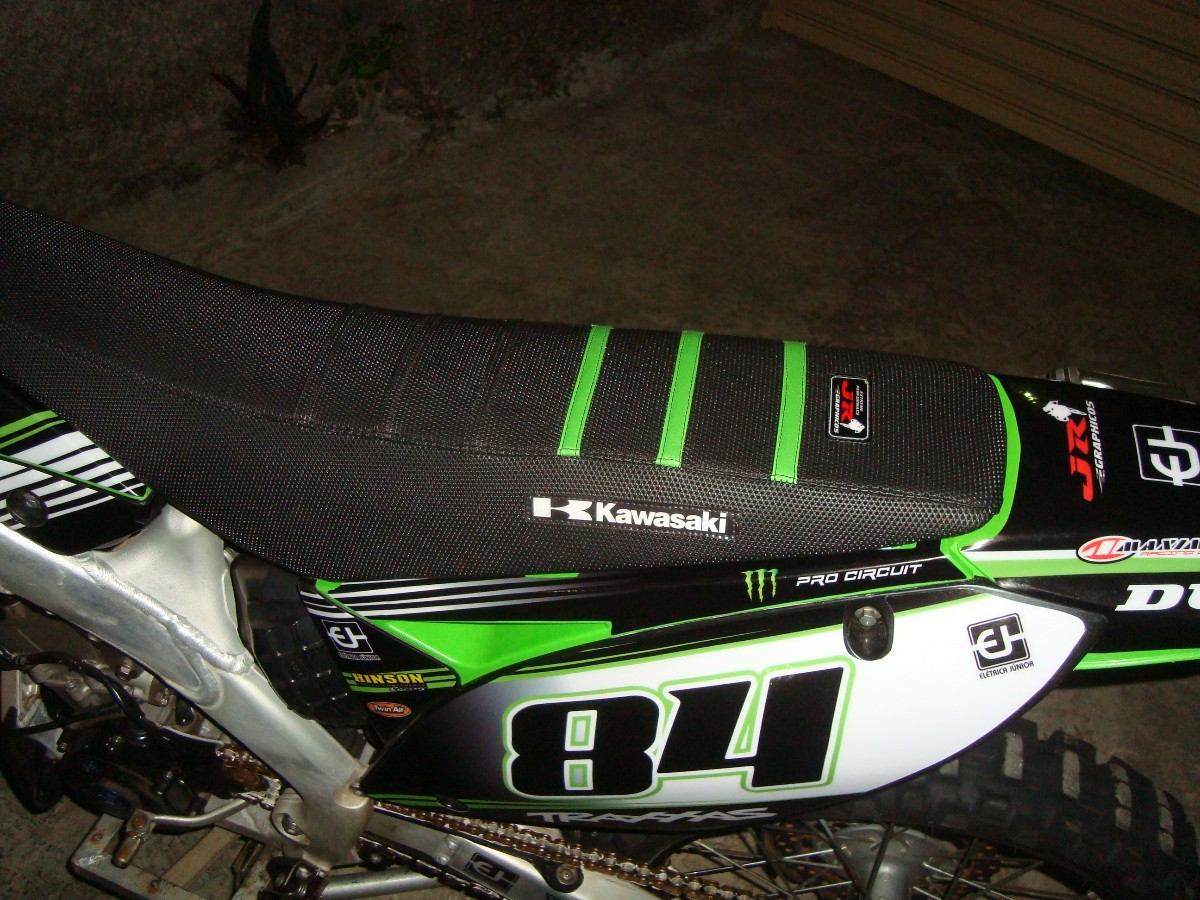 Capa De Banco De Motos De Trilha E Cross Personalizada - R$ 75,00 em