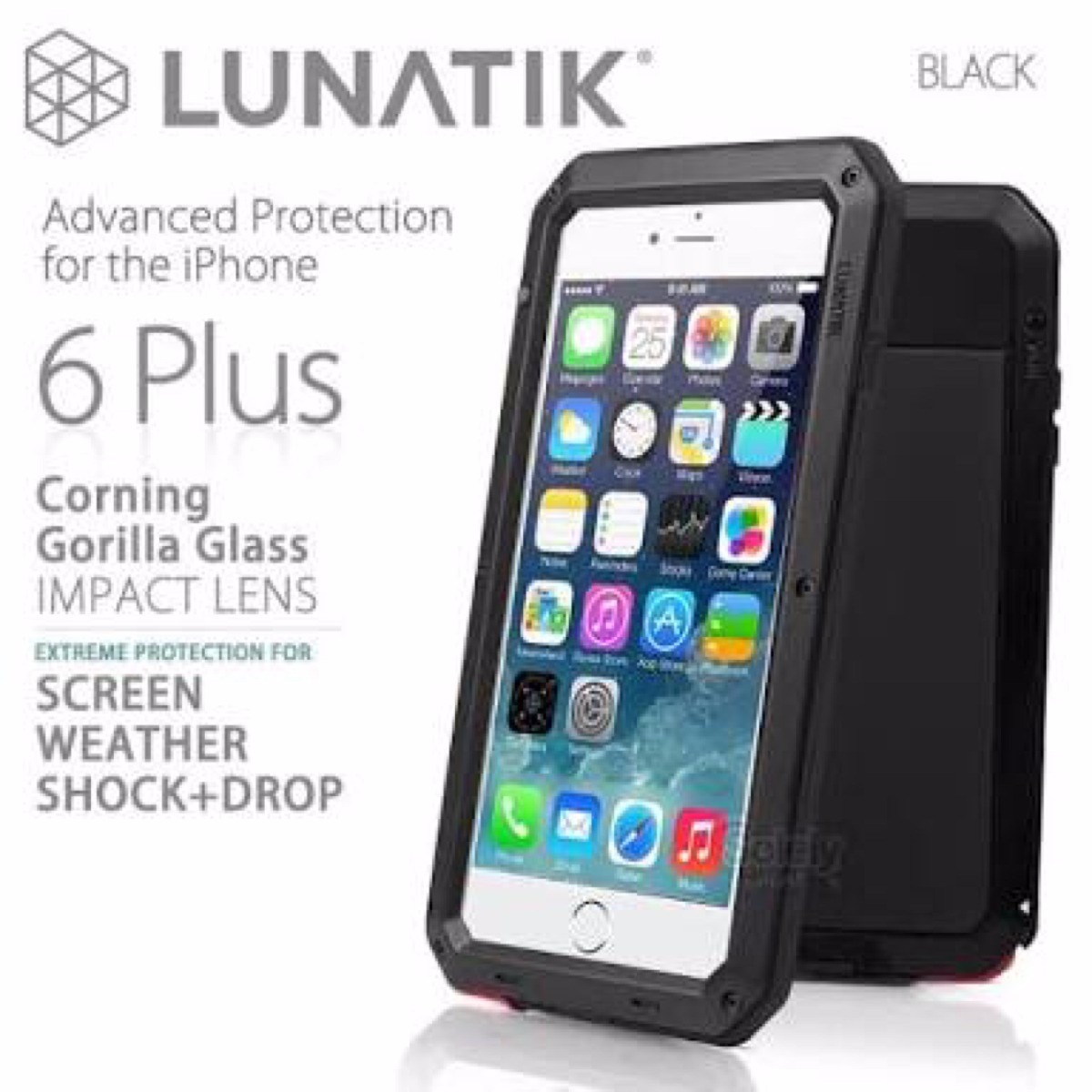 Capa Protetora Lunatik Iphone 6 Plus Envio Já - R$ 119,00 em Mercado Livre